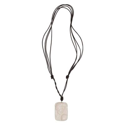 Alternate image for Artisan Crafted Virgin Mary Medallion Necklace Loving Virgin Mary