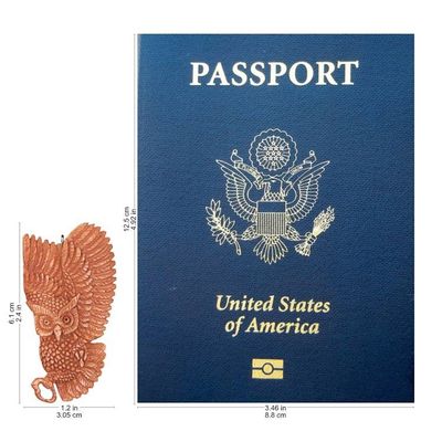 Alternate image for Owl Bone Pendant Necklace with Leather Cord from Bali Guardian Owl