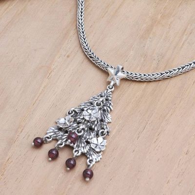 Alternate image for Artisan Crafted Holiday Necklace Christmas Tree