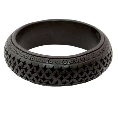 Alternate image for Indian Style Mango Wood Bangle Bracelet Persian Star