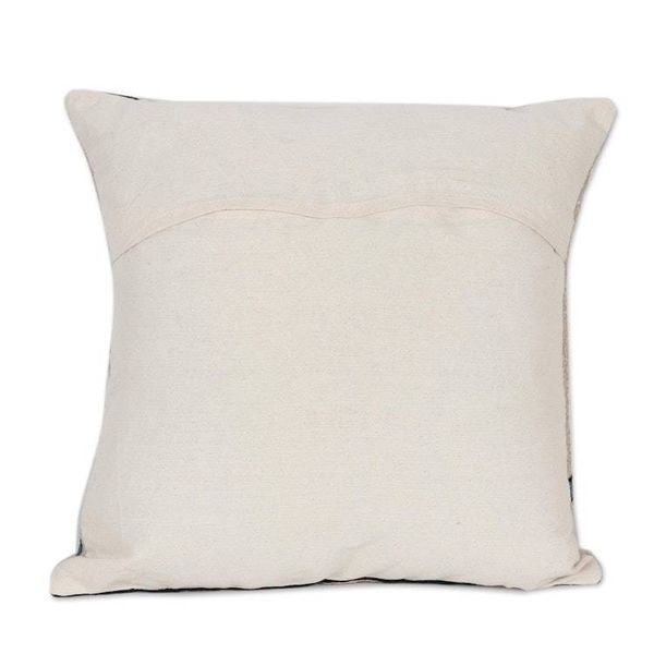 Alternate image for 2 Rabbit Nature-Themed Chain-Stitched Cotton Cushion Covers Playful Rabbits