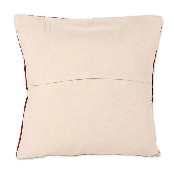 Alternate image for Pair of Cotton Cushion Covers with Chain Stitch Embroidery Hypnotic Kites