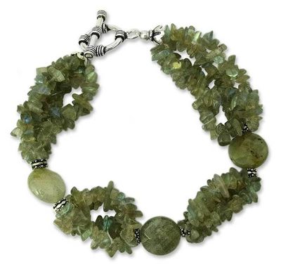 Alternate image for Labradorite beaded bracelet Lady of Mystery