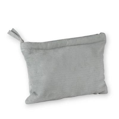 Alternate image for Cotton Corduroy Toiletry Case and Travel Pouch in Sage Green Sage Travel