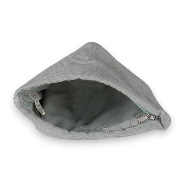 Alternate image for Cotton Corduroy Toiletry Case and Travel Pouch in Sage Green Sage Travel