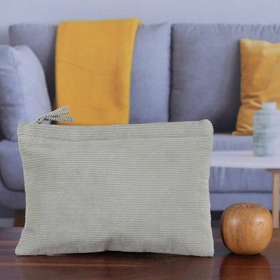 Alternate image for Cotton Corduroy Toiletry Case and Travel Pouch in Sage Green Sage Travel