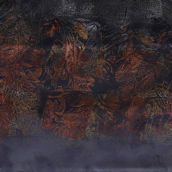 Alternate image for Modern Acrylic on Canvas Abstract Painting in Brown and Grey Wonderland I