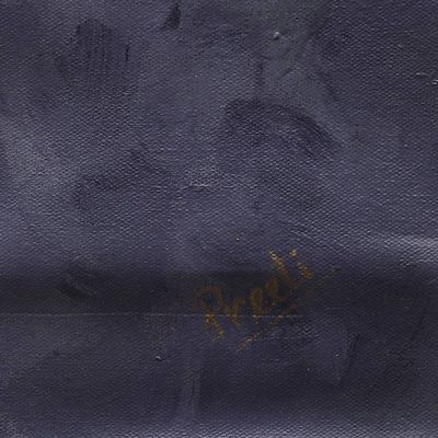 Alternate image for Modern Acrylic on Canvas Abstract Painting in Brown and Grey Wonderland I