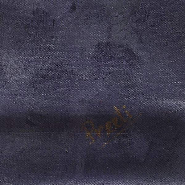 Alternate image for Modern Acrylic on Canvas Abstract Painting in Brown and Grey Wonderland I
