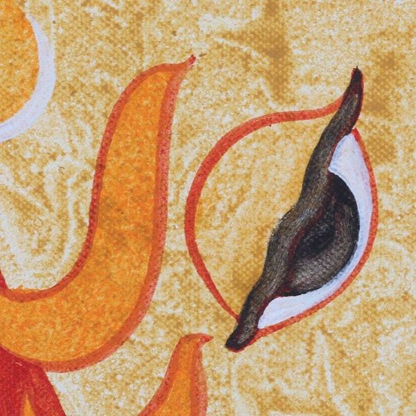 Alternate image for Hindu-Themed Acrylic Painting from India Chintamani