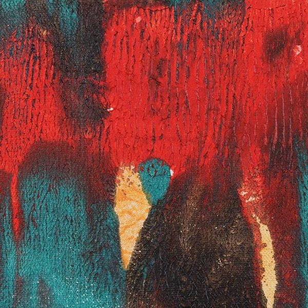 Alternate image for Signed Abstract Acrylic Painting from India Thought Process