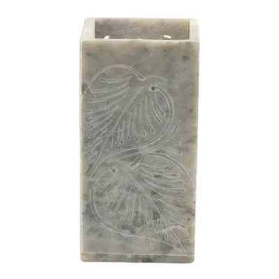 Alternate image for Hand Carved Soapstone Pen Holder from India Office Order