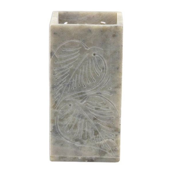 Alternate image for Hand Carved Soapstone Pen Holder from India Office Order
