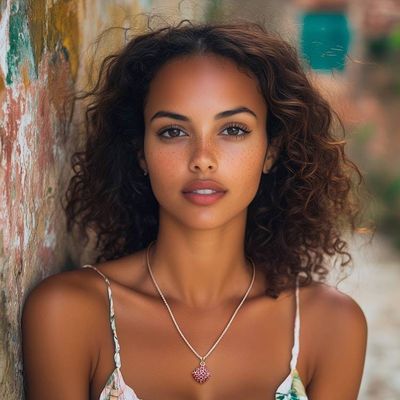 Alternate image for Birthstone Faceted Ruby Star Pendant Necklace from India Passion Nova