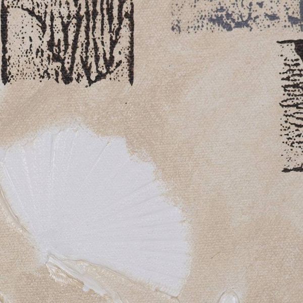 Alternate image for Signed Abstract Diptych in Beige from India Floral Symphony
