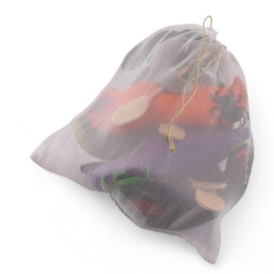 Alternate image for Halloween-Themed Handmade 4-Piece Wool Felt Ornament Set Spooky Journey