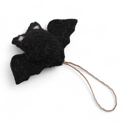 Alternate image for Handmade Halloween-Themed 12-Piece Wool Felt Ornament Set Supernatural Party