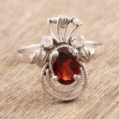 Primary image for Garnet ring Dazzling Dew
