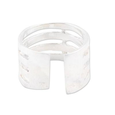 Alternate image for Polished Sterling Silver Wrap Toe Ring Crafted in India Trendy Exoticism