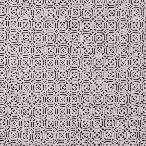 Alternate image for Geometric Vine-Patterned Hand-Block Printed Cotton Sarong Enchanting Geometry