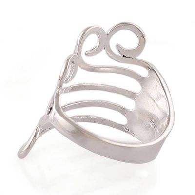 Alternate image for Polished Wind-Themed Sterling Silver Band Ring from India Winds from Heaven