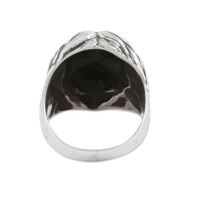 Alternate image for Detailed Mens Lion Ring from India Regal Lion