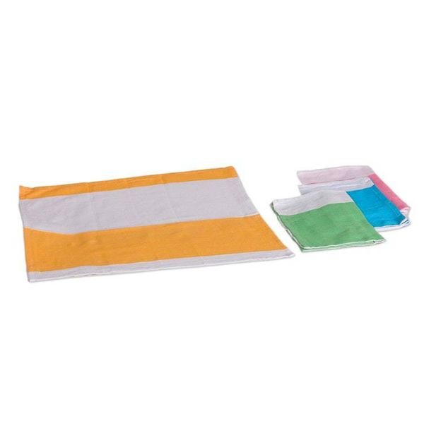 Alternate image for Set of 4 Handwoven Colorful Cotton Napkins Colorful Meals