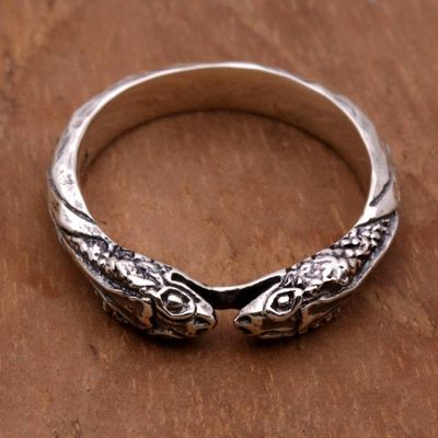 Alternate image for Sterling Silver Wrap Ring Snake Jewelry for Women Romantic Vipers