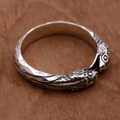 Alternate image for Sterling Silver Wrap Ring Snake Jewelry for Women Romantic Vipers