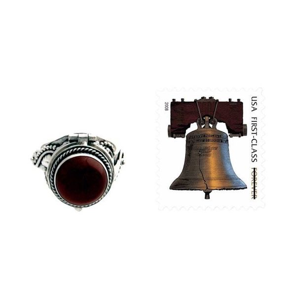 Alternate image for Carnelian cocktail ring Bali Secrets