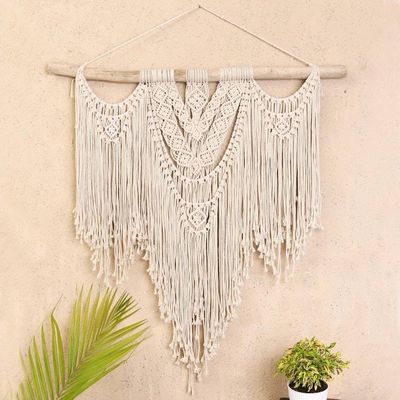 Alternate image for Macrame Cotton Wall Hanging from Bali Dream On