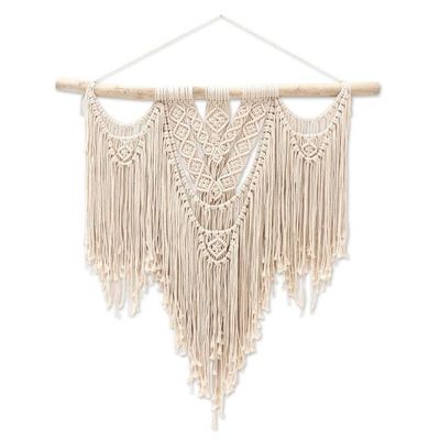 Alternate image for Macrame Cotton Wall Hanging from Bali Dream On