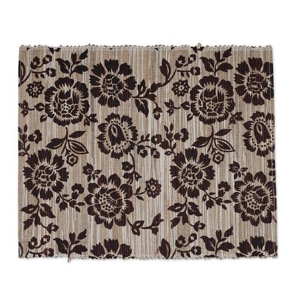Alternate image for 5-Piece Set Table Runner  Placemats Made from Cotton Blend Lovely Sunflowers