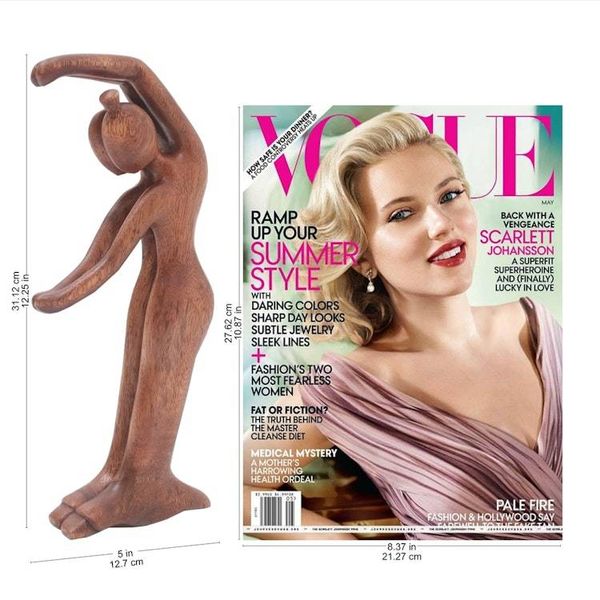 Alternate image for Handmade Suar Wood Statuette from Bali Dancing for Eternity