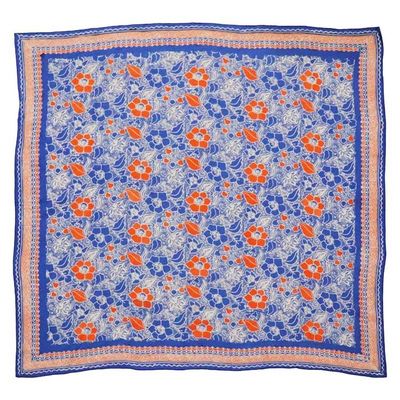 Main image for Large 39 Hand Dyed Batik Bandana, 100% Soft Cotton, Sunset Sky