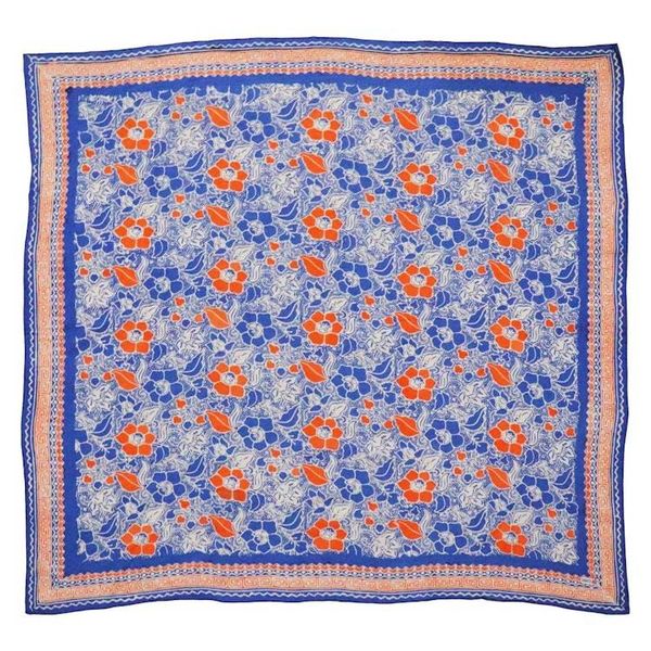 Alternate image for Large 39 Hand Dyed Batik Bandana, 100% Soft Cotton, Sunset Sky