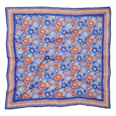 Alternate image for Large 39 Hand Dyed Batik Bandana, 100% Soft Cotton, Sunset Sky