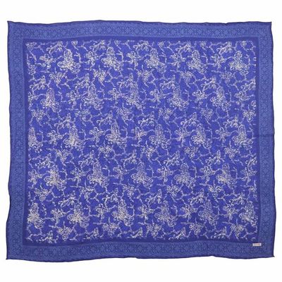 Main image for Large 39 Hand Dyed Batik Bandana, 100% Soft Cotton, Butterfly