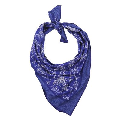 Alternate image for Large 39 Hand Dyed Batik Bandana, 100% Soft Cotton, Butterfly