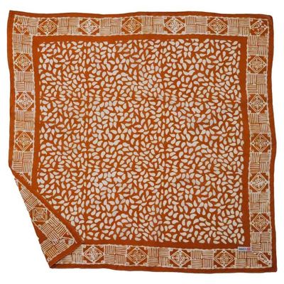 Main image for Hand Dyed Batik Bandana, 100% Soft Cotton, Sunrise Mist, Yellow