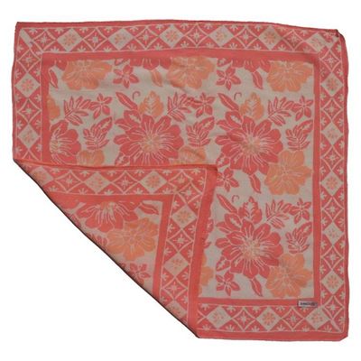 Alternate image for Hand Dyed Batik Bandana, 100% Soft Cotton, Pink Bloom