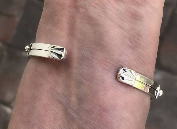 Alternate image for Maligano Jasper Sterling Silver Handmade Cuff Bracelet