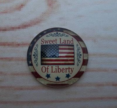 Alternate image for Patriotic American Flag Fridge Magnets