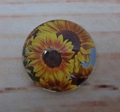 Alternate image for Pretty Yellow Sunflower Fridge Magnets