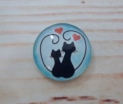 Alternate image for Cat Silhouette Fridge Magnets