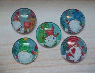 Alternate image for Christmas Gnome Fridge Magnets