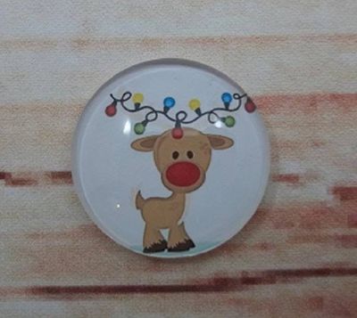 Alternate image for Festive Christmas Reindeer Fridge Magnets