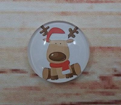 Alternate image for Festive Christmas Reindeer Fridge Magnets