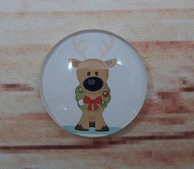 Alternate image for Festive Christmas Reindeer Fridge Magnets