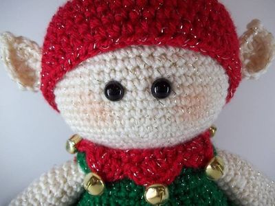 Alternate image for Amigurumi Christmas Elf